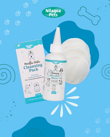 Introducing the NEW Nilaqua Pets Cleansing Micellar Water