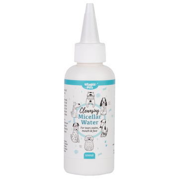 Cleansing Micellar Water 100ml – For Skin Folds, Tear Stains & Mucky Mouths